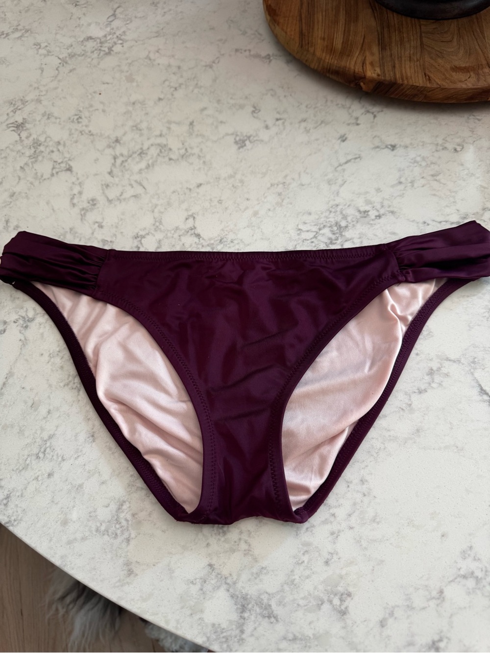 Victoria's Secret Deep Plum Bikini Bottom